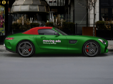 StVO-konforme Autowerbung